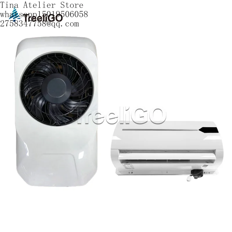Wholesale Truck Ac Unit 12V 24V Parking air Conditioning System  High-power Refrigeration Truck air Conditioning for Cab