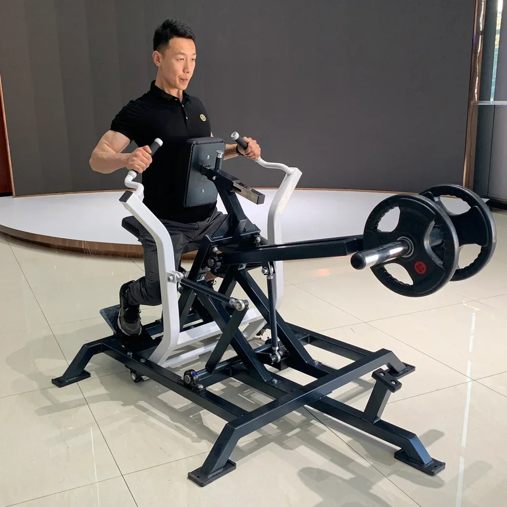 

Plate Loaded Gym Equip Commercial Use Row Machine