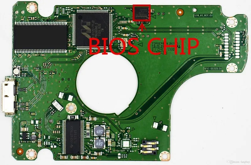 SA دفتر القرص الصلب رقم لوحة الدوائر: BF41-00325A S3M_AS_REV.02 R00 ، HM641JZ