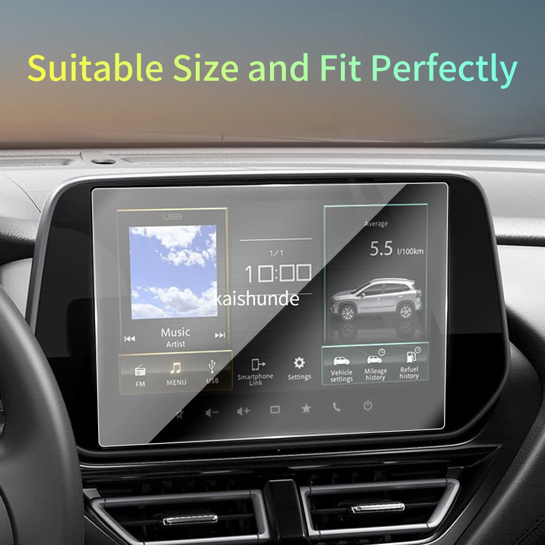 Car Stickers Meters Protector For 26 SUZUKI GRAND VITARA Tempered Glass Protective Film Display Navigation Vehicle