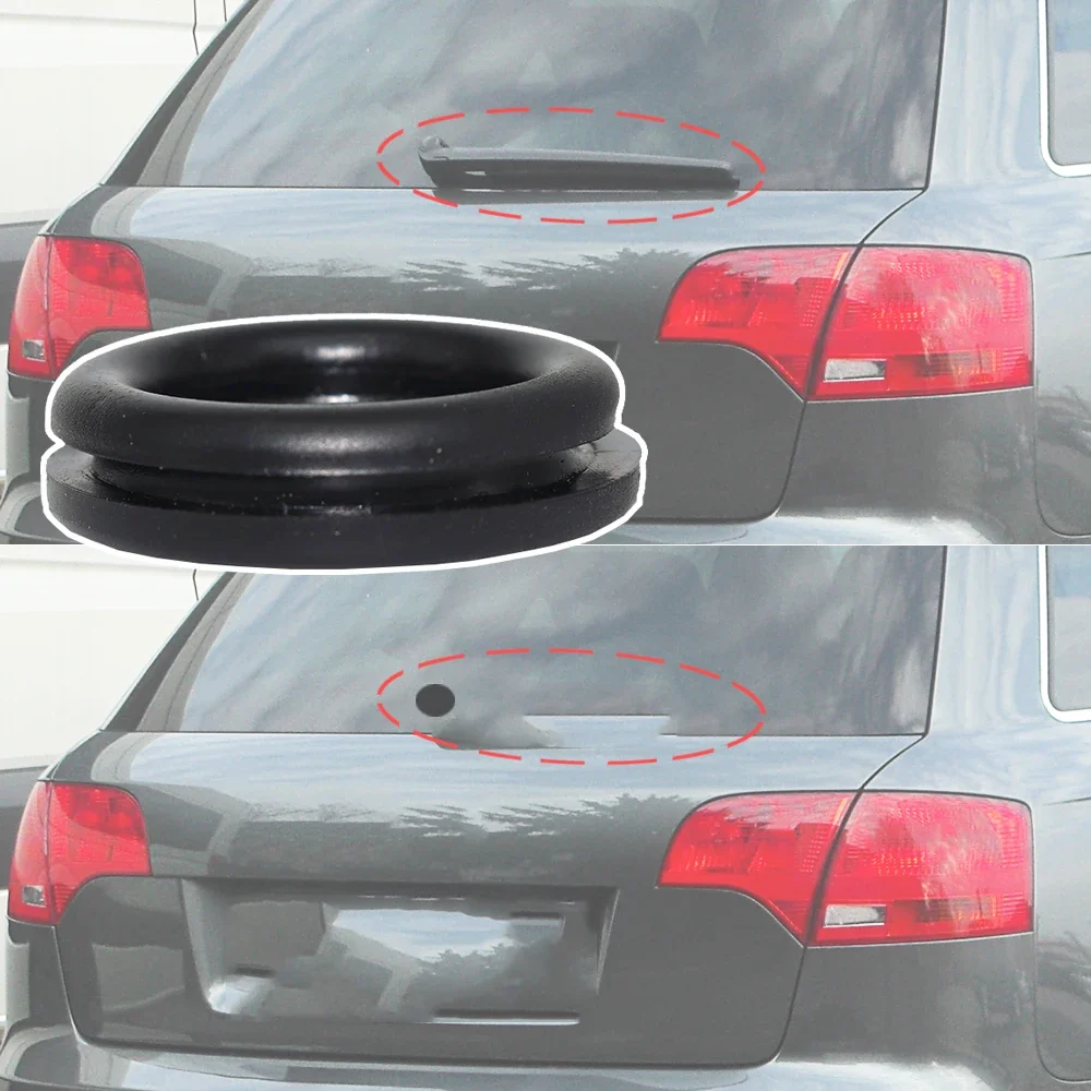 

For Audi A4 8D 8E 8K 8W 2001 - 2014 2015 2016 2017 2018 2019 Car Rear Windscreen Wiper Blade Delete Bung Grommet Rocker Plug Cap