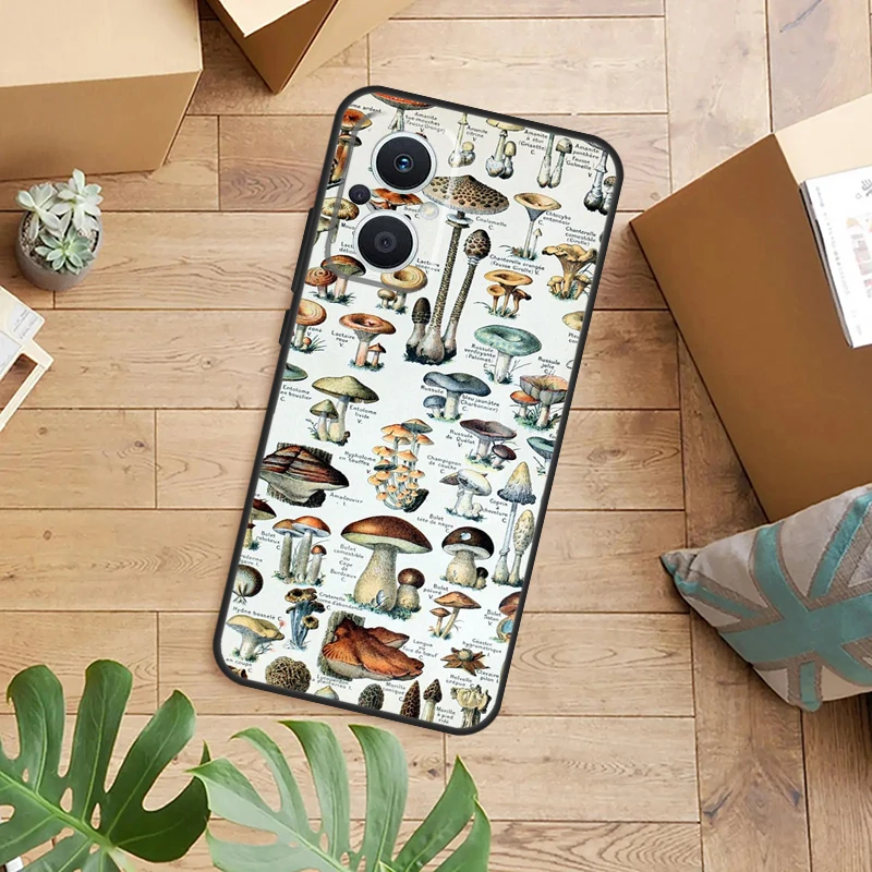 Mushroom Forest Phone Case For OPPO Reno 14 13 11 12 F 10 Pro 8T 7 8 Lite OPPO Find X9 X8 X5 Pro Back Cover