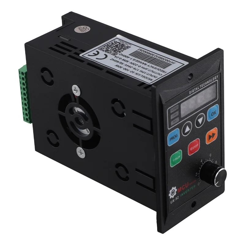 ABMR-UX-52-100-30W محرك تردد 220 فولت مدخل أحادي الطور مخرج ثلاثي الطور محول صغير ثلاثي الطور