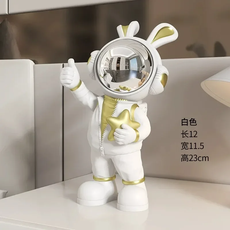 

White like astronaut series living room decorations, home decorations, foyer TV cabinets, office desks, astronaut decorations