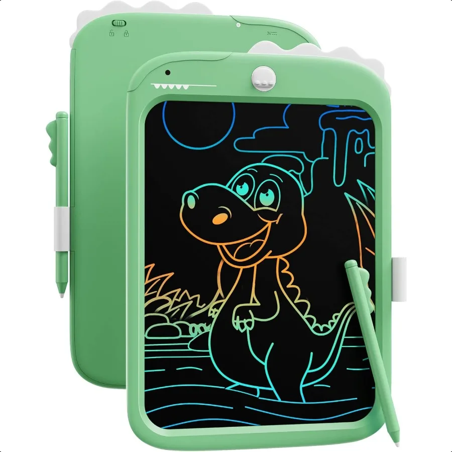 

TEKFUN LCD Writing Tablet for Doodle Board Dinosaur Toys Travel entials Toys for 3 4 5 6 Year Old Boys Girls Easter Birthday Ch