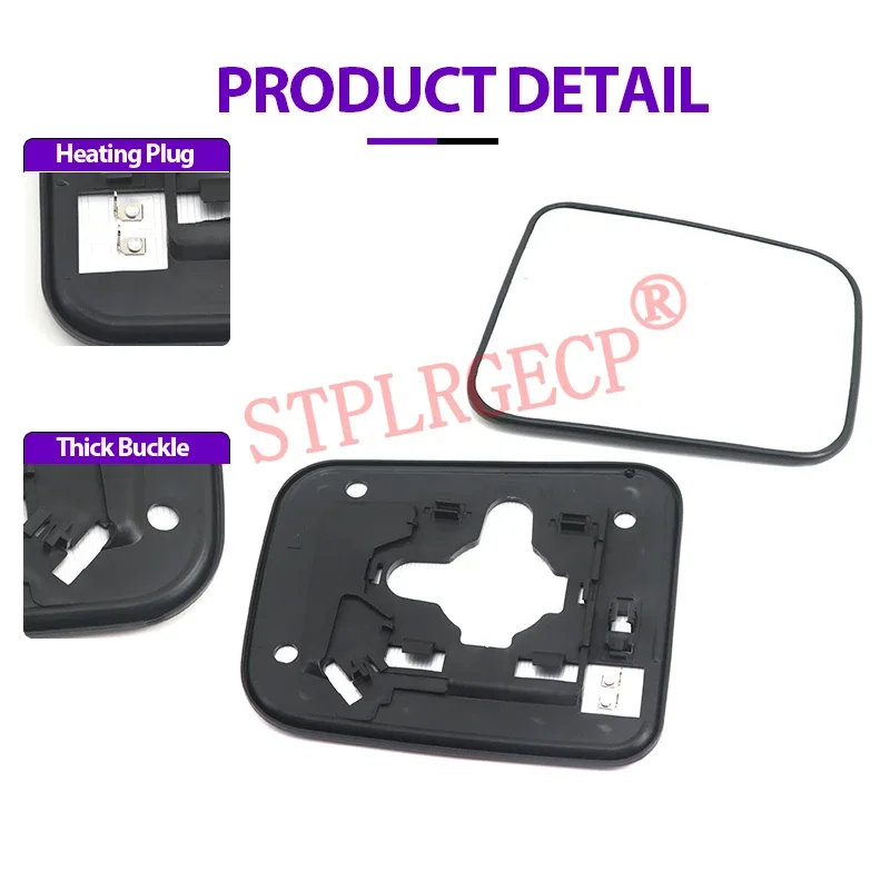 Beheizter Außenspiegel für Fahrerseite mit Basis für Nissan Patrol Safari Y61 1997-2013 – Detail 9