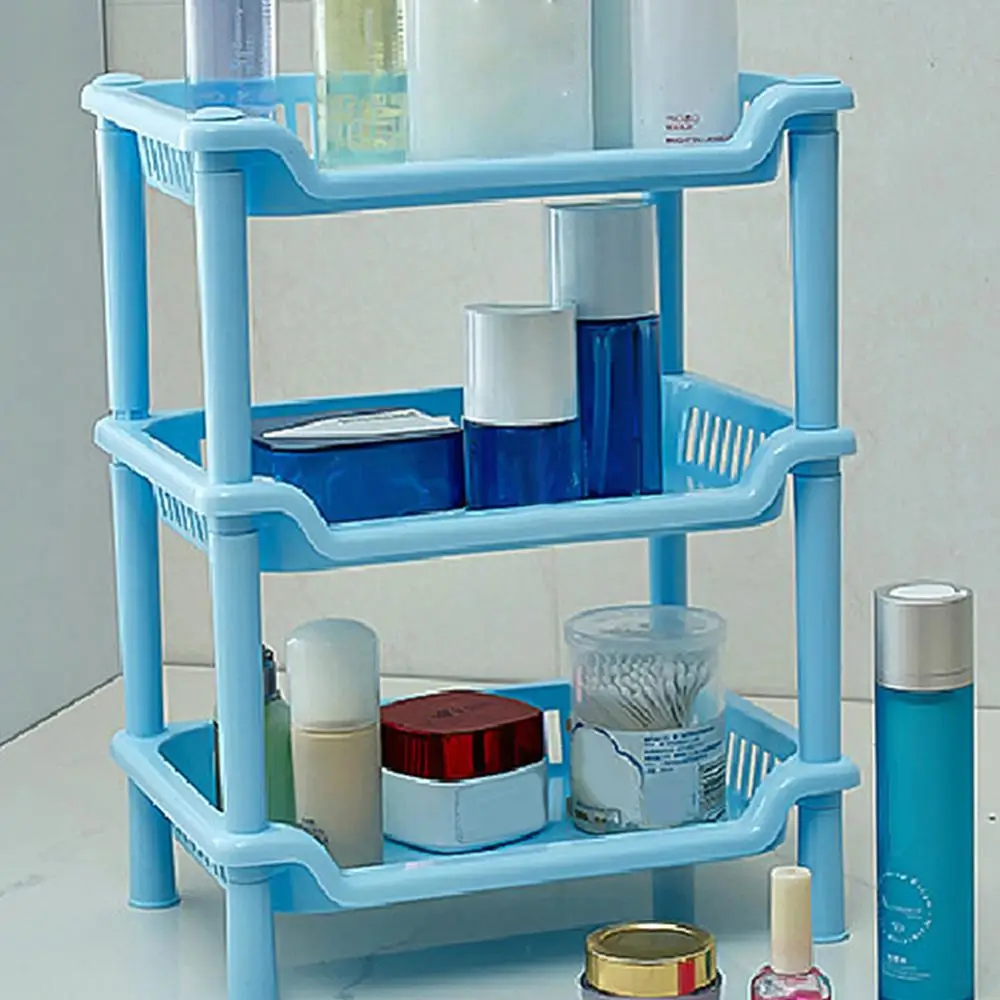 Bathroom Shelf 3 Layer Organizer Corner Storage Rack Square Triangular Corner Bathroom Storage Rack Toiletry Holder Organizer