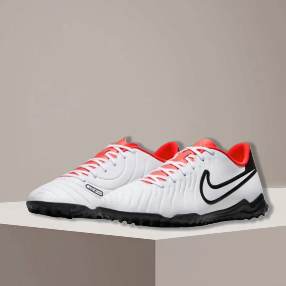

Футбольные бутсы унисекс Nike Tiempo Legend 10, со шнуровкой и круглым носком (резиновые шпильки), белые DV4345-100