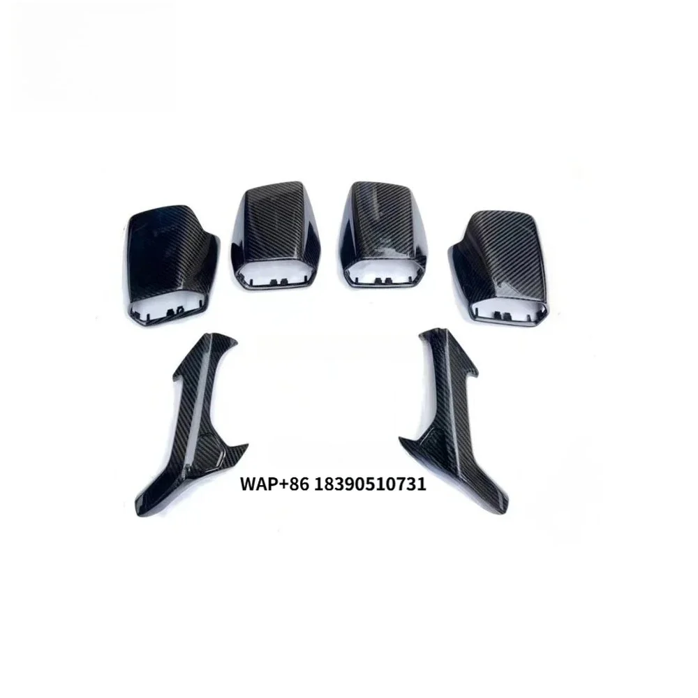 Car Interior air Conditioner air Outlet Door Handle for  Huracan LP580 LP610 EVO Carbon Fiber Interior