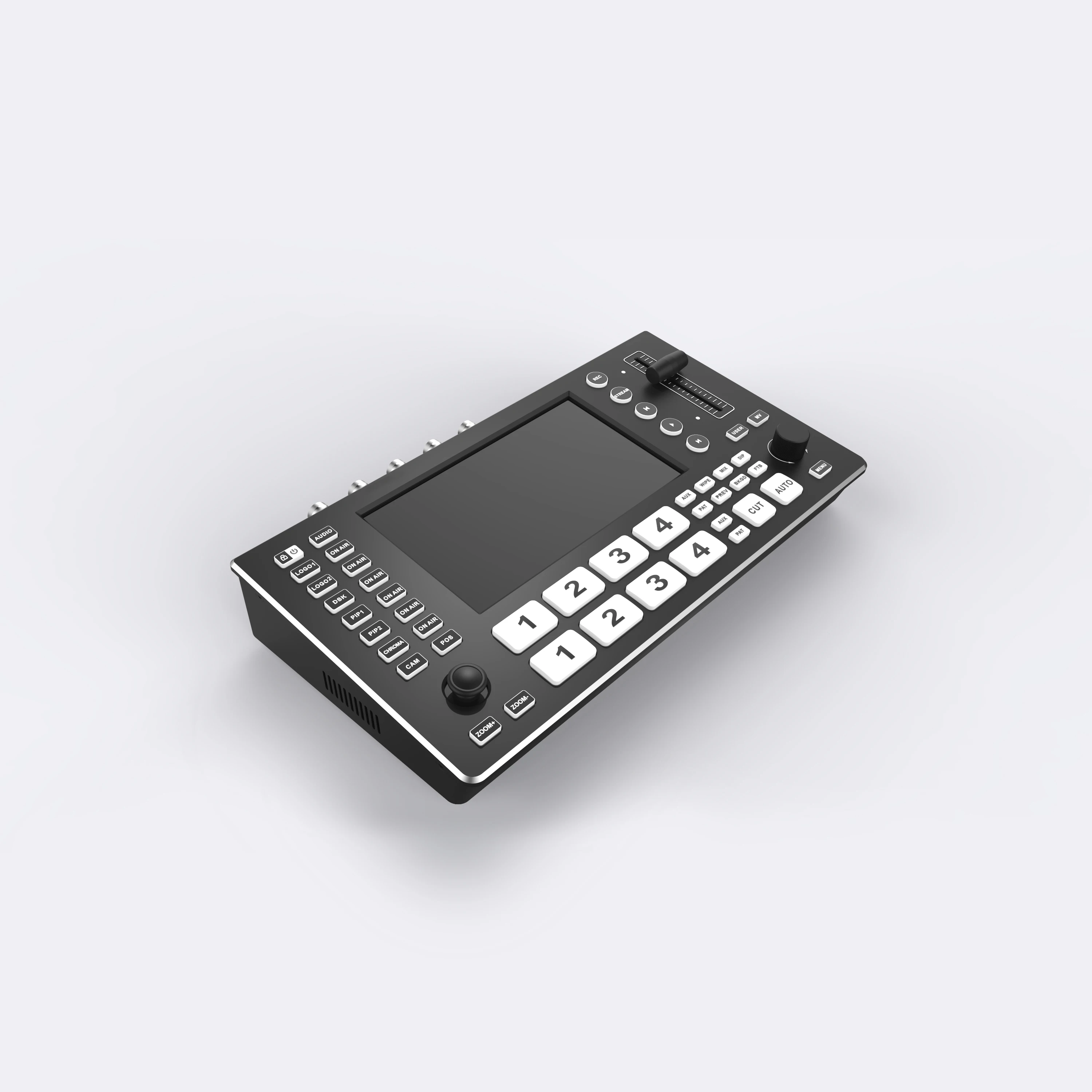 4K 5-Channel HDM I & SDI Professional Live Streaming Video Switcher with Screen 5.5 Inch