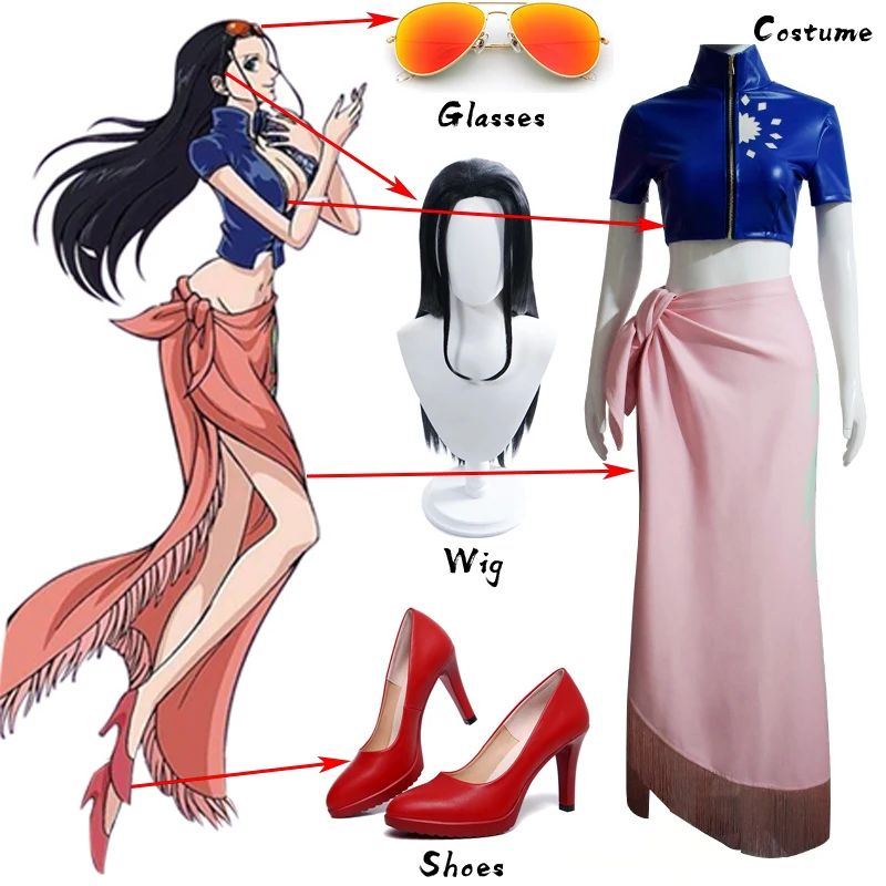 Anime Nico Robin Cosplay Costume Dress Outfits Halloween Carnival Suit Custom Made