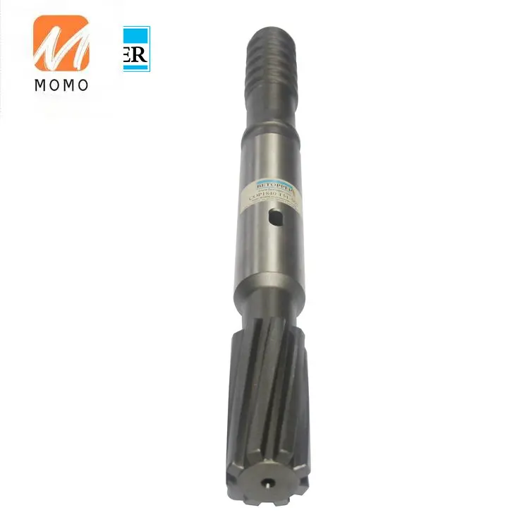 Mining Tools Rock Drill Rod Parts T45 435mm Thread Shank Adapter For Cop1838