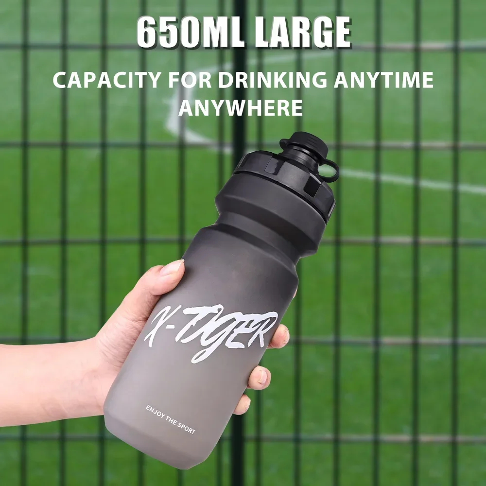 

X-TIGER 650ML Bicycle Water Bottle Large Capacity MTB Road Bike Bottle Portable Squeeze Cup Outdoor Sports Cycling Water Bottle