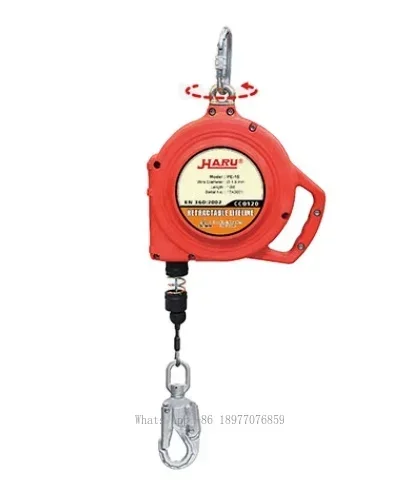 Выдвижной безопасный самовытягивающийся спасательный ограничитель падения 10 м 15 м защита от падения трос защита от падения