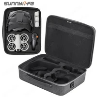 Para DJI NEO Estuche portátil bolsa impermeable cargador Base de batería caja de almacenamiento bolso gafas N3 caja de transporte accesorios para drones