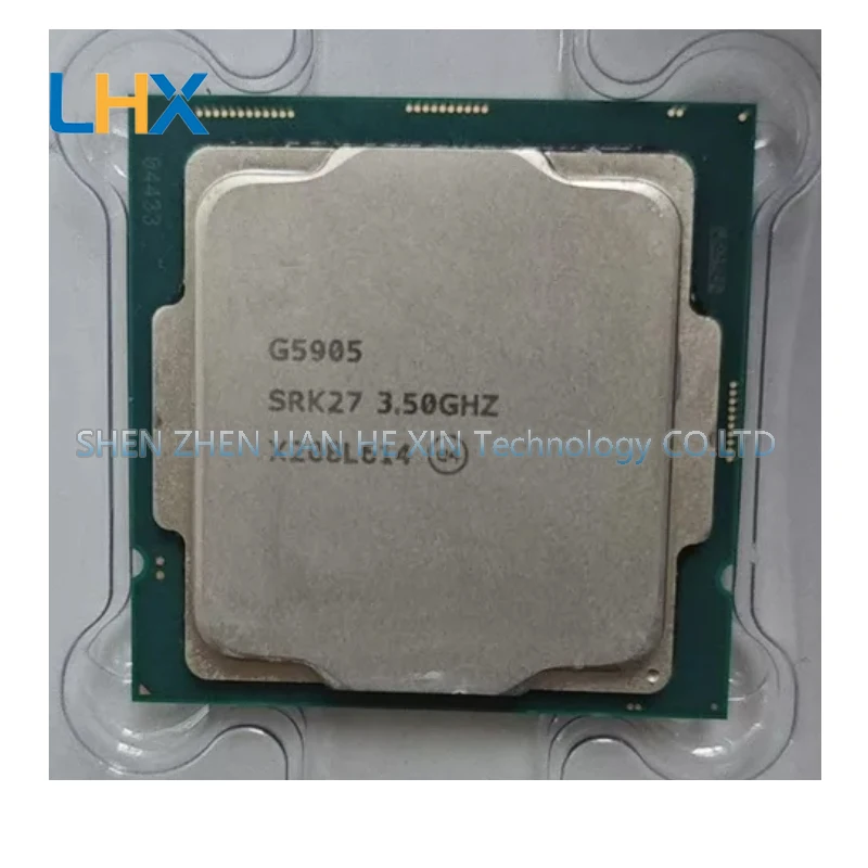 

Процессор G5905 3.5ГГц L3 = 4М 58Вт, двухъядерный, двухпоточный, LGA 1200