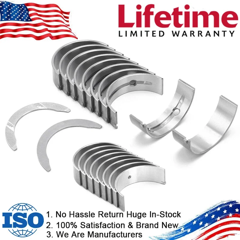 

Комплект подшипников коленчатого вала и шатунов с упорными шайбами для HYUNDAI SONATA 2.0L 2.4L 2012-2016 гг.