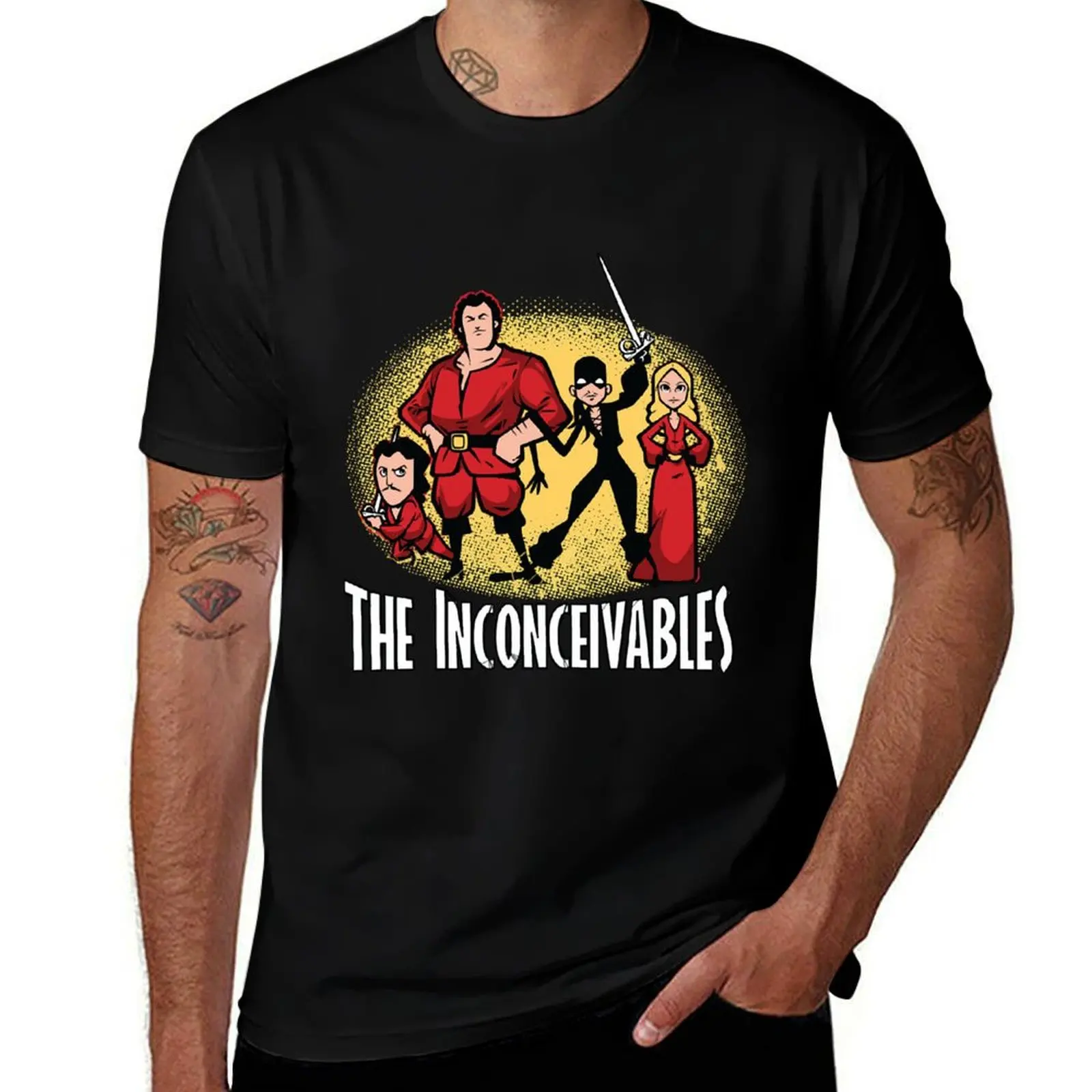 The Inconceivables T-Shirt Soft Casual Short Sleeve Cotton Tee