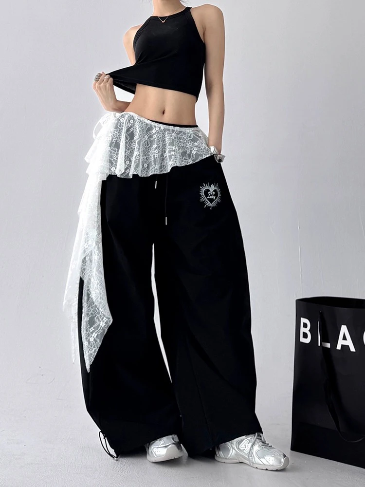 ファッショナブルなレーストリムトライアングルスカーフ レディース 2025 新作 レイヤードウェア スカート カーテンネット ウエストショール ドレス カバーアップ