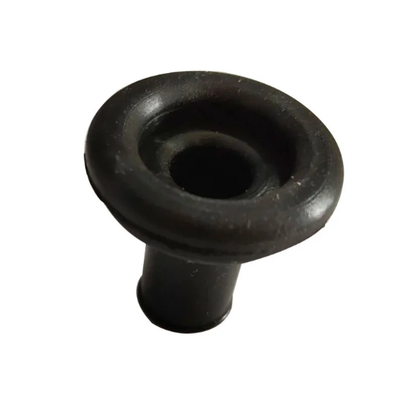 10Pcs Sheet Metal Hole 15mm Black Rubber Dust-proof Rubber Sleeve for Automobile Wire Harness