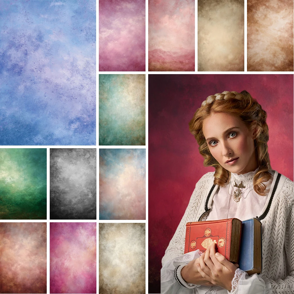 

MOON.QG Solid Color Texture Backdrop Photography Props Photozone Shooting Backgrounds Women Portrait Wedding Birthday Decoration