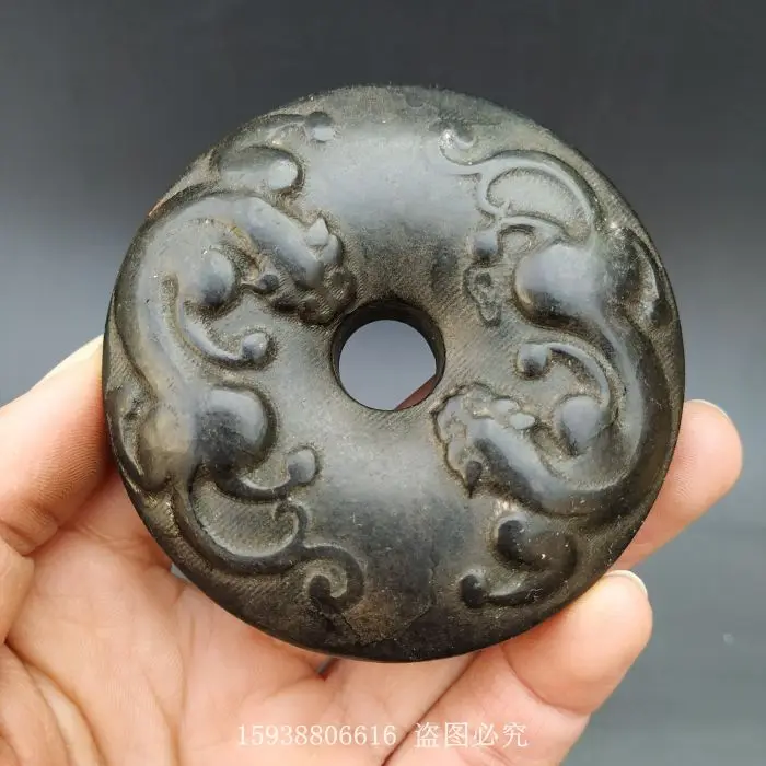 Collection of Strange Stones from Hongshan Culture: Old Objects of Magnetite Meteorite Double Pixiu