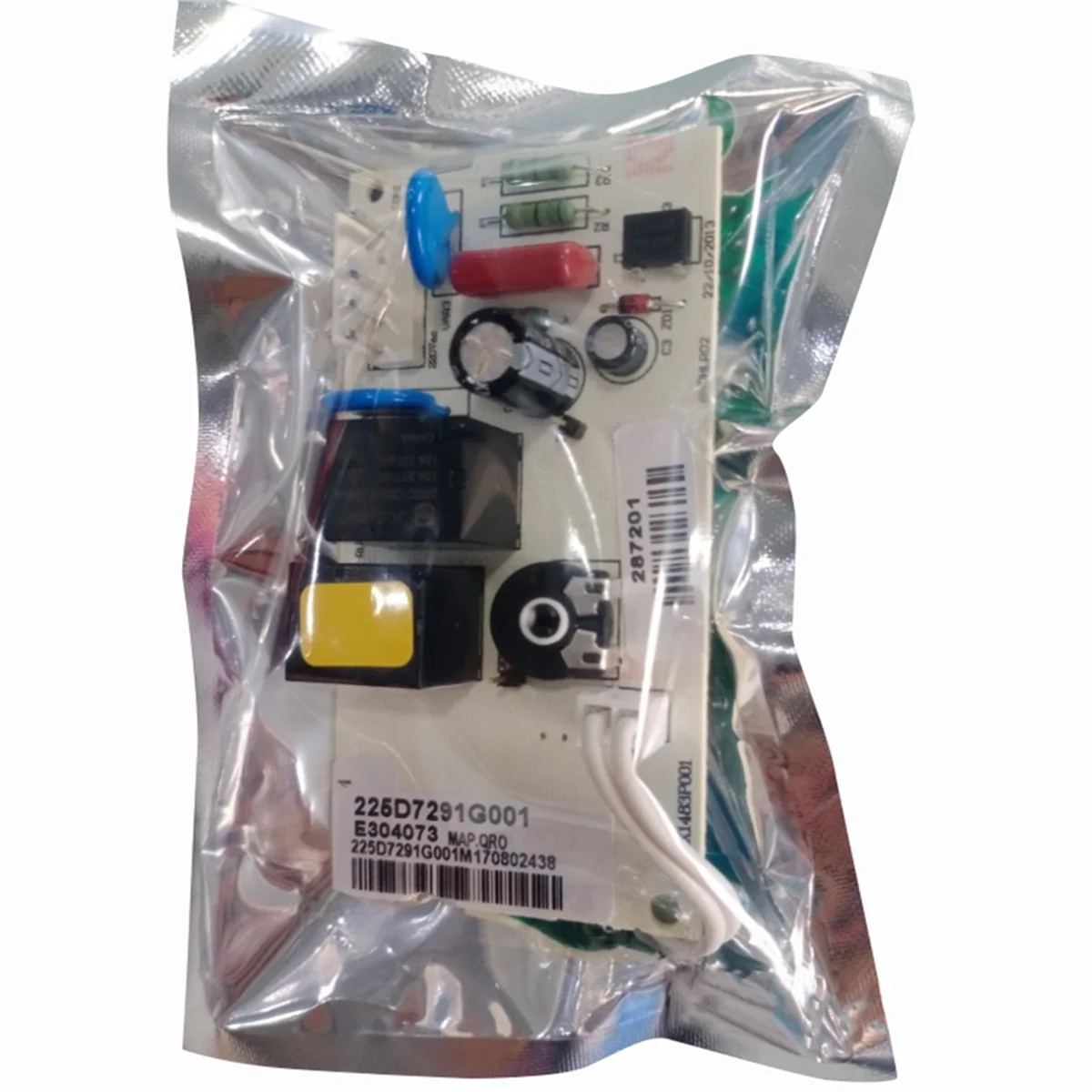 225d7291g001 لملحقات الثلاجة التحكم في الثلاجة PCB لوحة محول التردد لوحة دوائر كهربائية