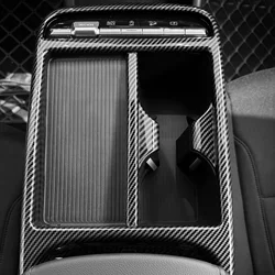 Auto Interior Console Gear Shift Central Water Cup Storage Box Trim Frame Cover For Hyundai Tucson NX4 2025 LHD