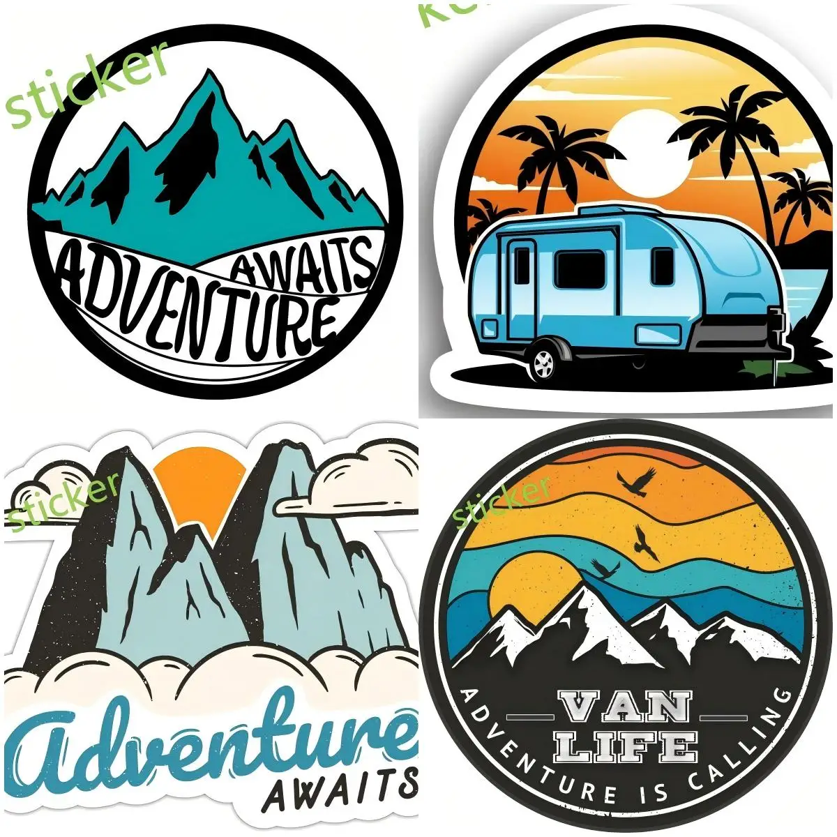 

Наклейка «Приключения» для гонок на гитаре, ралли 4x4, внедорожный автомобиль, кузов, гитара, окна, спортивные гонки, внешний декор