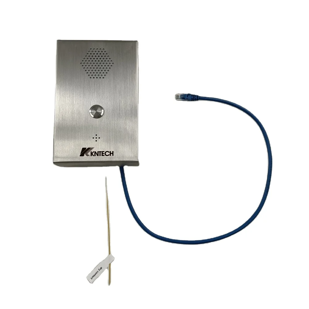 KNTECH Wall Mounted Auto-dial Telephone Elevator Intercom One Button Hands-free Intercom KNZD-36