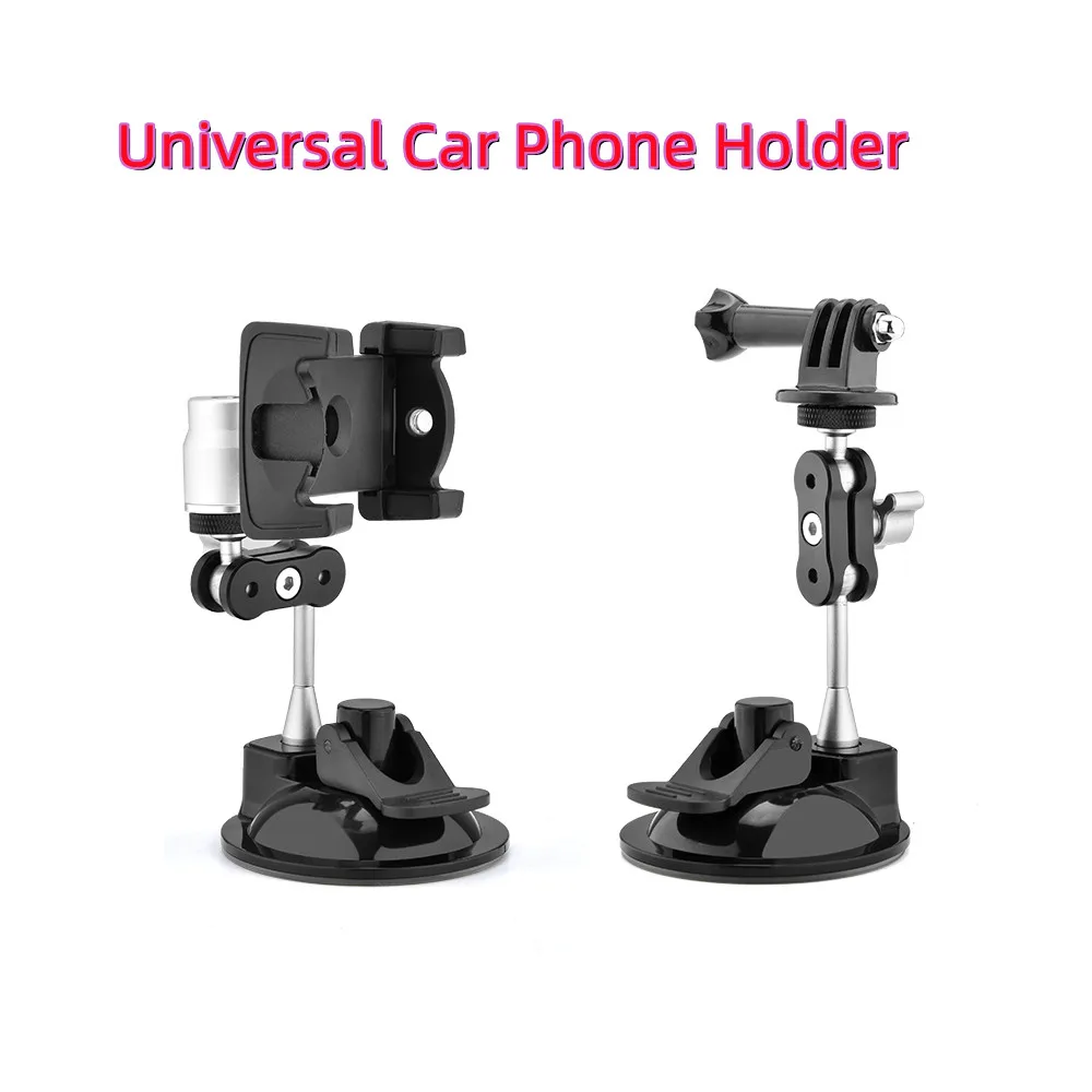 Universal Suction Cup Car Phone Holder Professional Shooting Video Phone Holder for iPhone 13 12 11 Pro Xiaomi Huawei Samsung