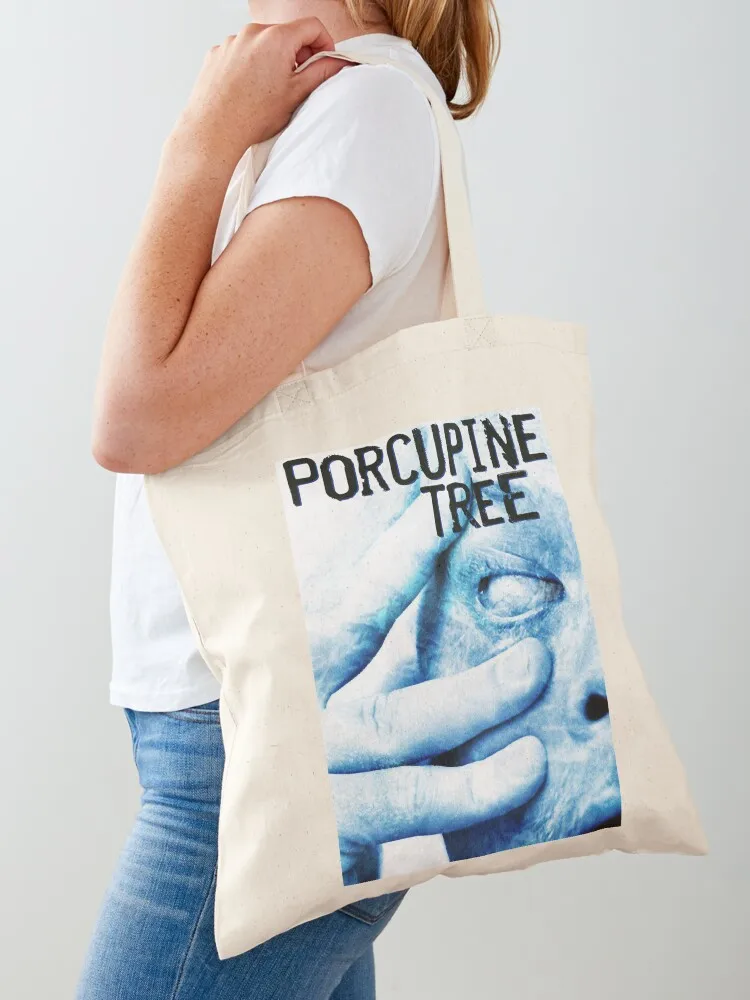 

PORCUPINE TREE Essential T-Shirt Tote Bag custom canvas bag Portable shopping bag sac pour femme cloth woman