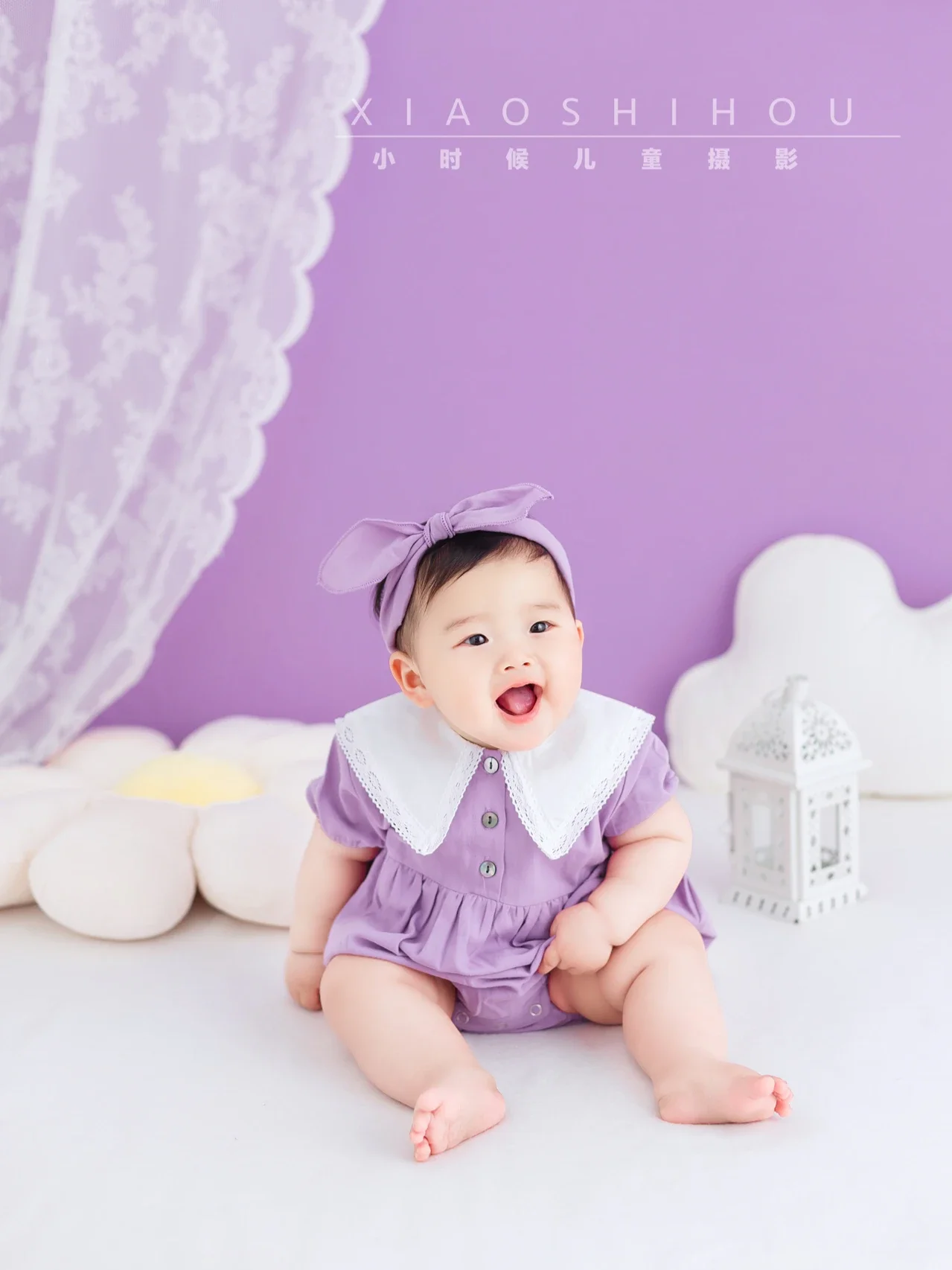 Childrens Photography Theme Clothing Full Moon Cinema 100 Day Photo Baby One Year Photo Art Photo Clothing Props  신생아사진