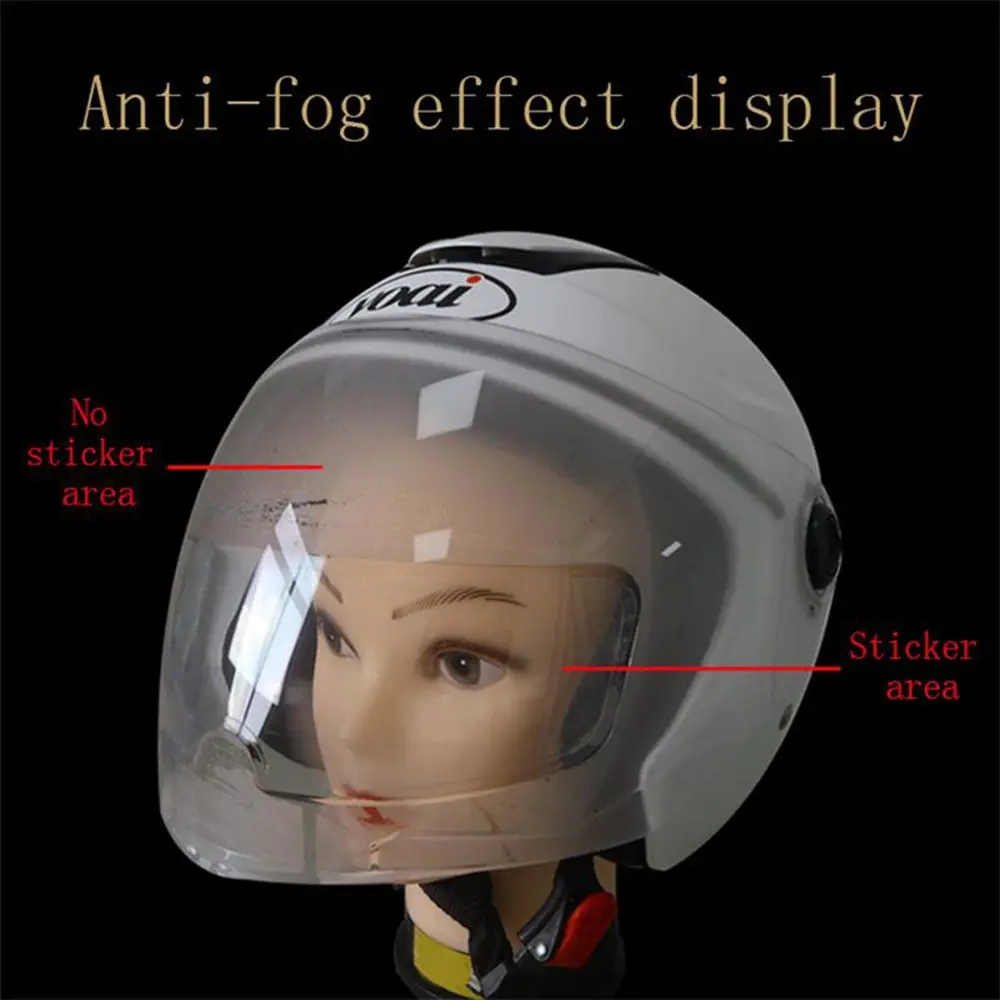 Accessories Protective Film Nano Coating Stickers Film Universal Lens Film Anti-fog Patch Film Motorcycle Helmet Anti-fog Film