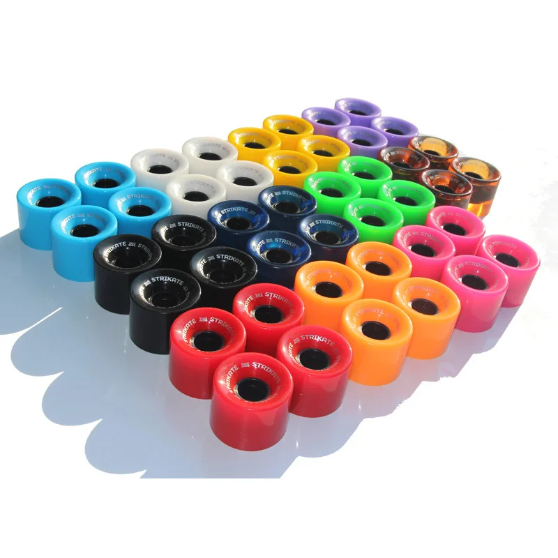 60×45mm-78a-polyurethane-skateboard-wheels-4-pieces-soft-cruising-wheels-longboard-brush-street-wheels-high-rebound-skate-parts