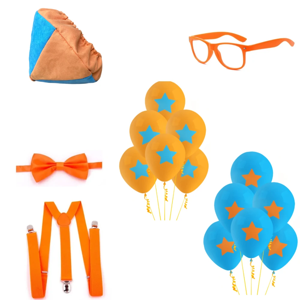 Blippiing Teacher Costume Party Decoration English Educational Hat Straps Glasses Bow Set Teacher Theme Birthday Party Supplies