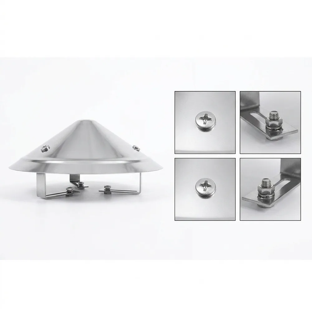 Stainless Steel-Motor Rain Cover 30/35/40cm UV-Resistant Waterproof Shield For Outdoor Water Pump And Engine Protection Parts