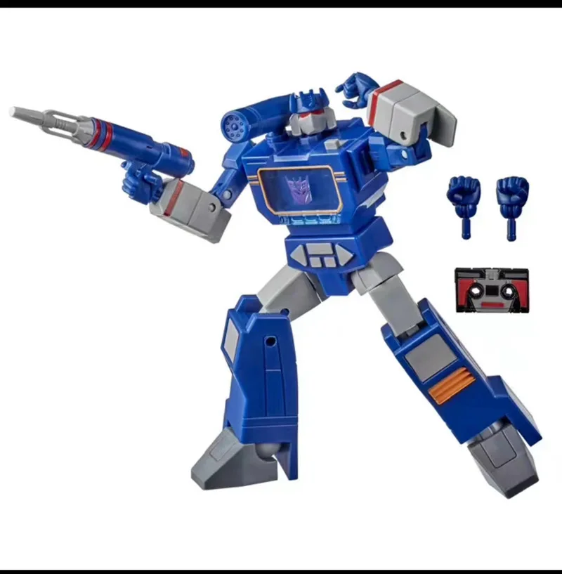 Transformadores brinquedo king kong boneca móvel vermelha 6 Polegada optimus prime m-pilar megatron m-voice s-wave ornamento portátil