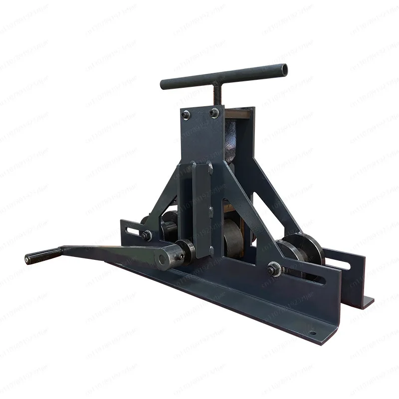 Manual three-roll bending machine TR-40 steel pipe square tube roller pipe bending machine Low carbon steel rolling bending