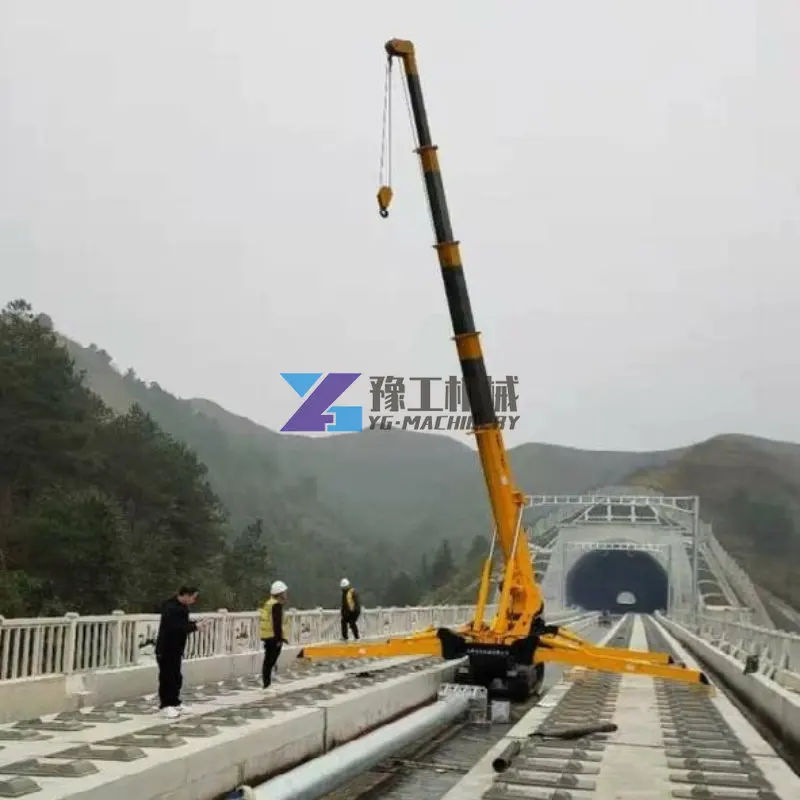 Truck Mounted Yugong Crane Spider Diesel 3 Tone Spider Crane