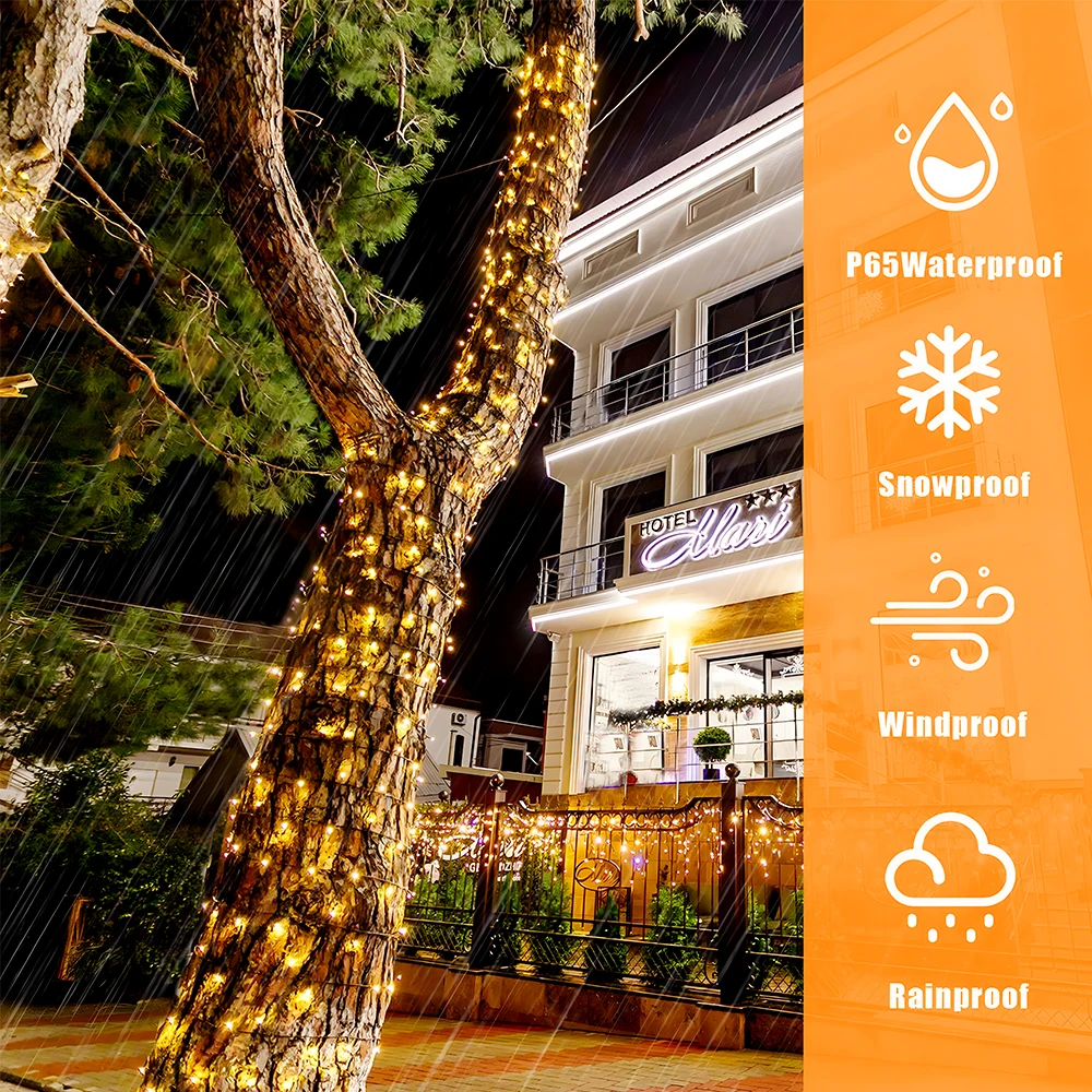 Solar String Lights Outdoor Extra Long 20/30LED Solar Christmas Light Waterproof Tree Twinkle Light for Garden Yard Patio Decor