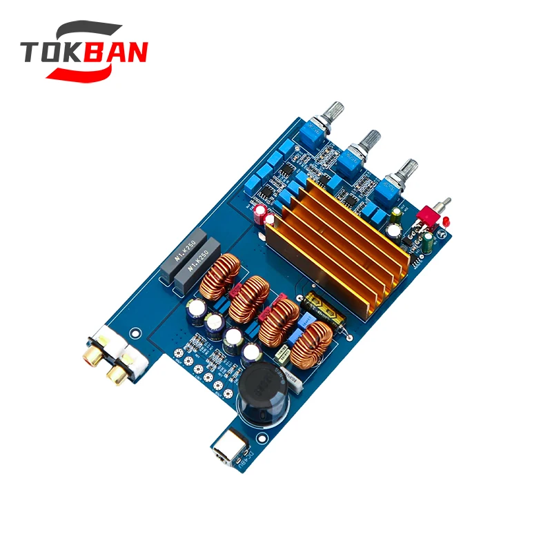 

TOKBAN TPA3255 300w+150w*2 2.1 Channel Class D Amplifier HIFI Stereo Digital Amplifier Board For Home Theater