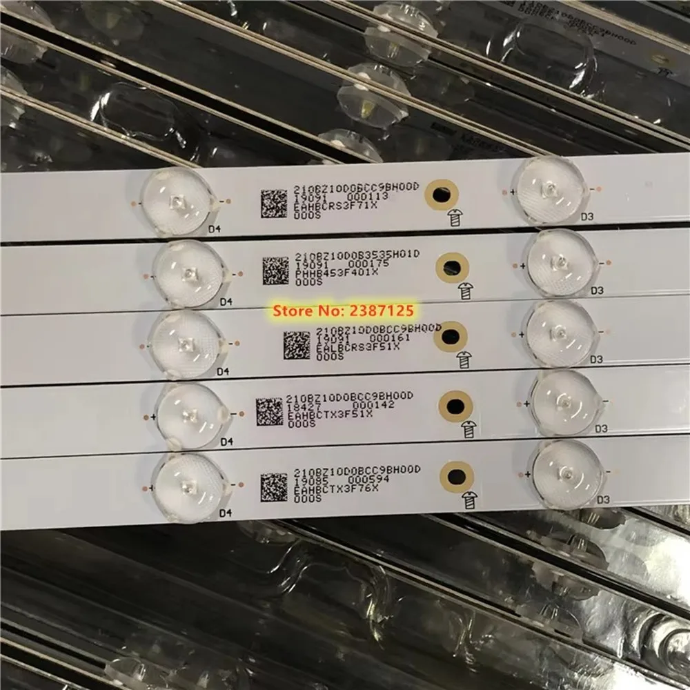 5set LED Strip 10Lamp LB43015 LB43101 43pfg5000 43PFG5100 L42F220B L42P60BD Le43d1452 Le43s5760 Le43d1442 le43s5970 LE43S5977