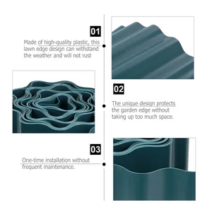 لفة الحدود المرنة المتحوبة في الحديقة ، أسوار الحديقة ، حاجز الزهور ، مقسم للفناء ، رصيف الفناء ، تنسيق الحدائق أفضل 12 مبيعات فواصل الحدائق - رقم 7