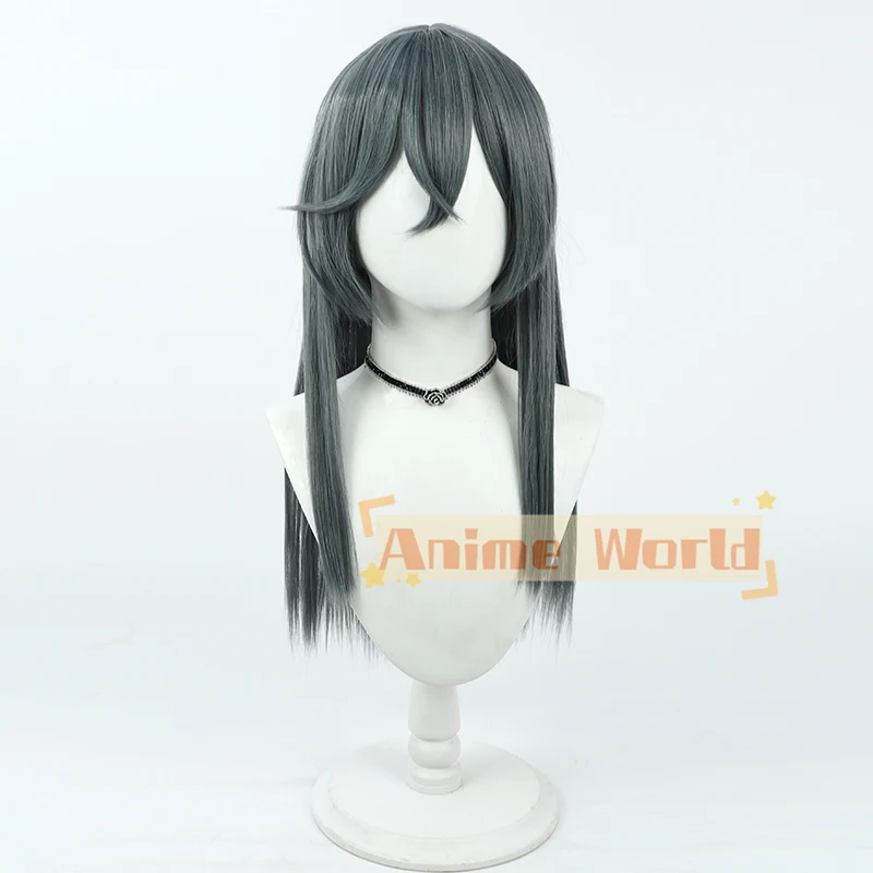 Anime Game Blue Archive MomoTalk Cosplay Wig Heat Resistant Synthetic Hair Halloween Role Play Wigs + Wig Cap