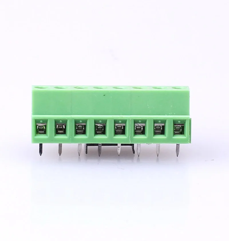 Screw type PCB wiring terminal 128 2.54 3.81 5.0 5.08MM splicing straight plug solder board terminal