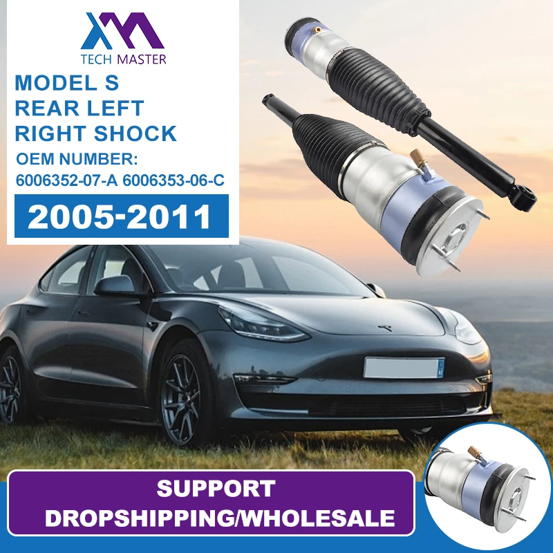 

Tesla Model S Rear Left Right Air Suspension Shock Absorbers 6006352-07-A 6006353-06-C 2012-2017 18 Month Warranty Accessories