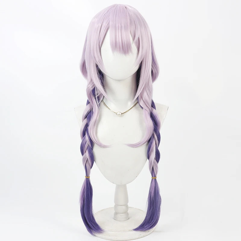 NIJISANJI Virtual YouTube Koseki Bijou Cosplay Perücke Halloween Party Prop Kunsthaar Hitzebeständige Faser + Perückenkappe