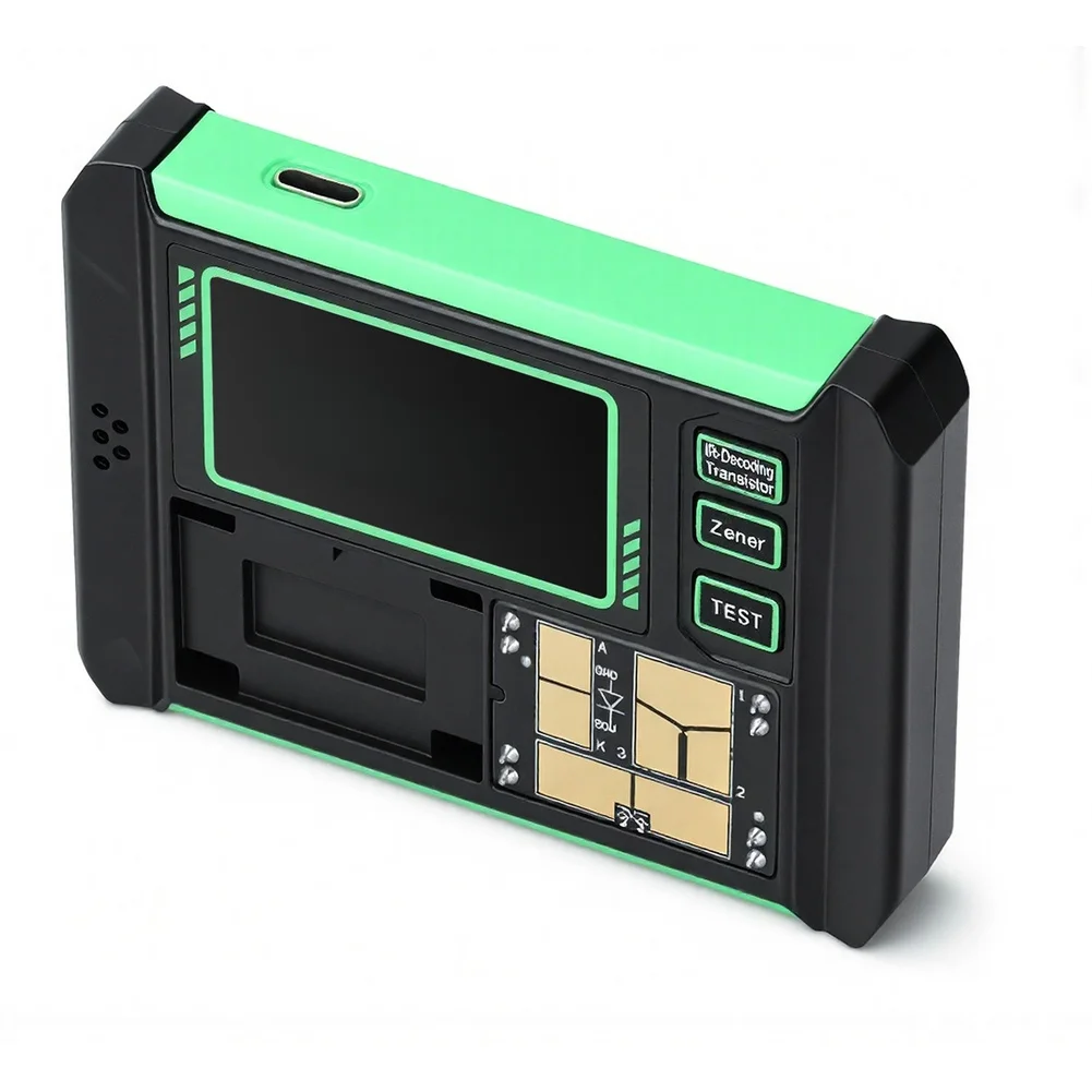 AR1 LCR Multifunction Tester for Transistor Diode For Capacitor Resistor MOSFET NPN PNP Infrared Remote Debugging