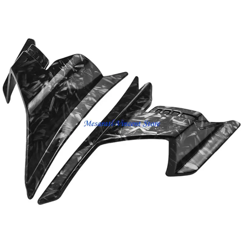 A70F ABS Front Fairing Winglets Protections Guard Cover Decors for ADV160 2022-2023